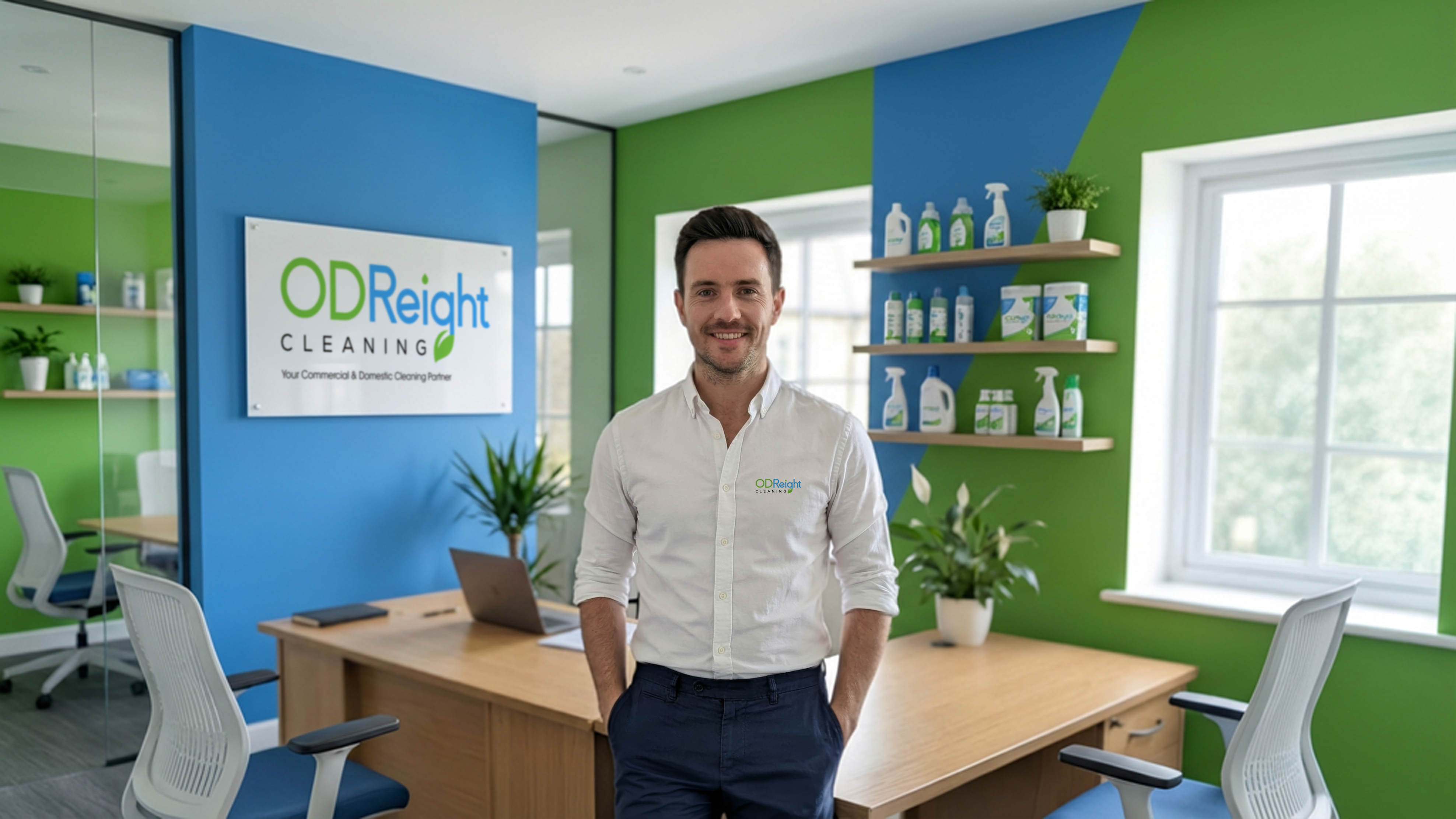 Jack from ReitTech at the ODReight office
